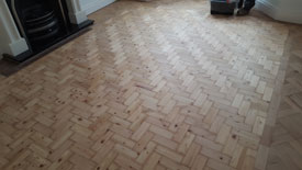 Parquet floor restoration Bury