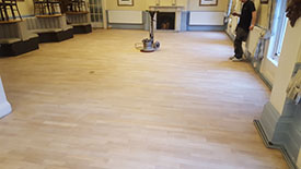 Sanding wood floors Buxton