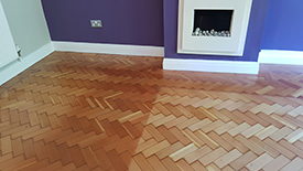 Sun damaged wooden floors Lancashire