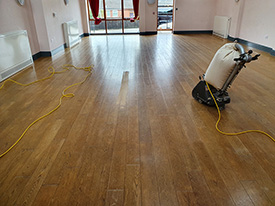 Refinishing wood floors Chorley
