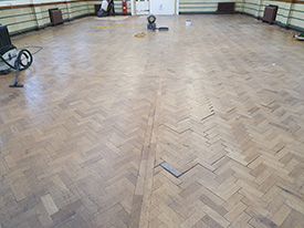 Damaged Parquet Floors Lancashire