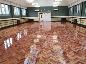 Parquet Floor Restoration Lancashire